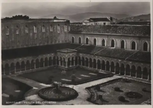 Italien - Italien - Monreale - Veduta del Chiostro - ca. 1960