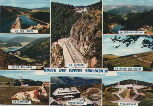 Frankreich - Frankreich - Route des Cretes - mit 8 Bildern - 1974