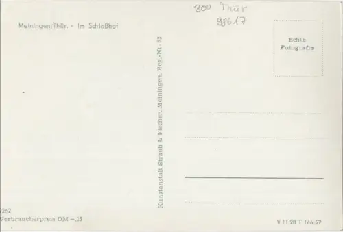 Meiningen - Im Schlosshof