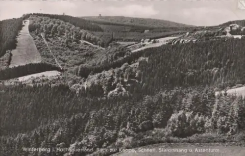 Winterberg Sauerland - Blick zur Kappe - 1957