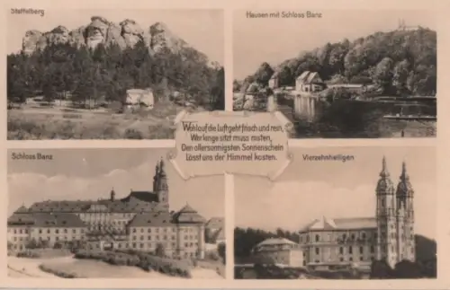 Bad Staffelstein, Kloster Banz - Staffelberg, usw. - ca. 1940