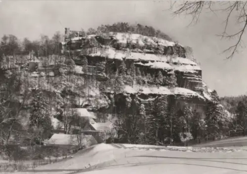 Zittauer Gebirge - Berg Oybin im Winter - 1981
