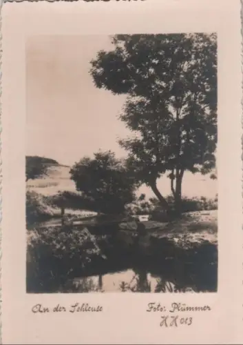 An der Schleuse - ca. 1950