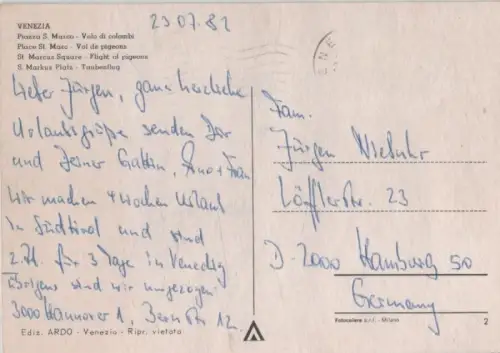 Italien - Venedig - Italien - Markusplatz