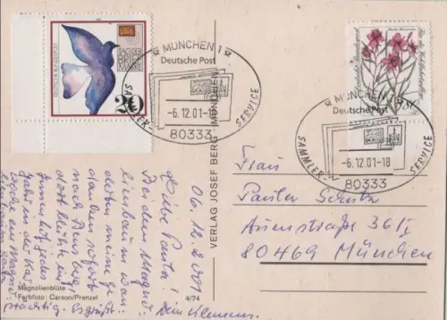 Magnolie Sonderstempel