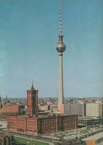 Berlin-Mitte, Fernsehturm - 1971