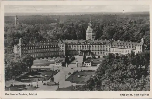 Karlsruhe - Schloß - 1953