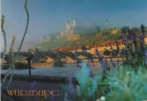 Würzburg - Blick vom Mainufer