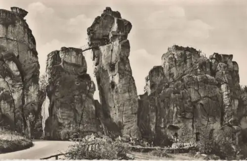 Horn-Bad Meinberg, Exeernsteine - Vorderseite