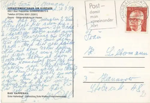 Bad Rappenau - Appartmenthaus am Kurpark