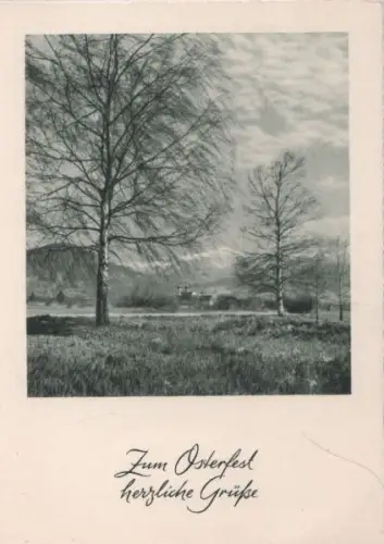 Zum Osterfest Landschaft