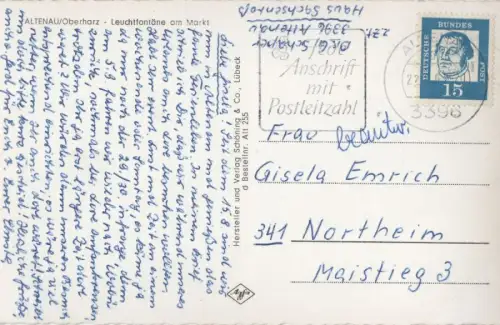 Altenau - Leuchtfontäne