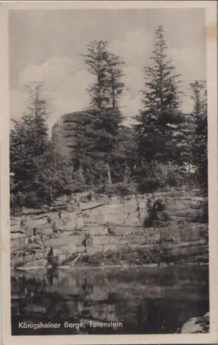 Königshainer Berge - Totenstein - 1956