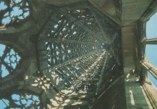 Freiburg - Blick in den Turmhelm - 2003