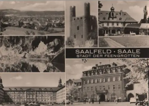 Saalfeld - u.a. Der Hohe Schwarm - 1975