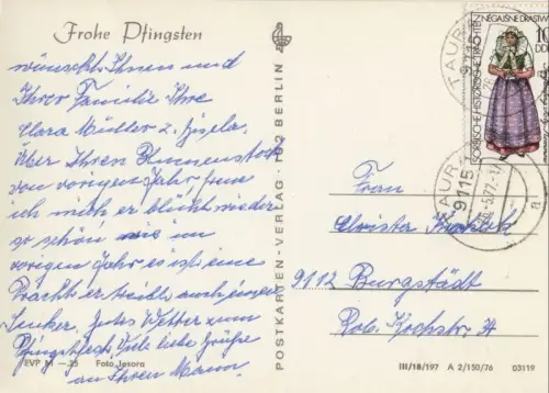 Frohe Pfingsten - blühende Bäume