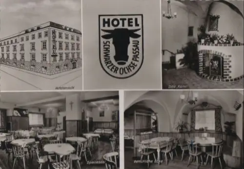 Passau - Schwarzer Ochse, Hotel - ca. 1965
