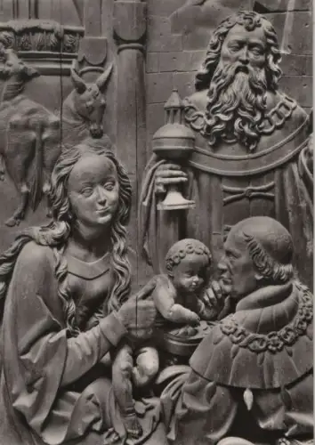 Bamberg - Dom, Altar von Veit Stoss - ca. 1955