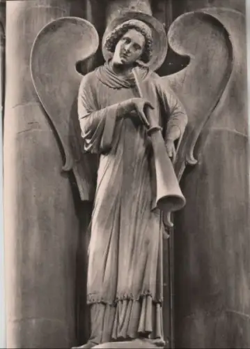 Frankreich - Frankreich - Strasbourg - Münster, Engelspfeiler - ca. 1955