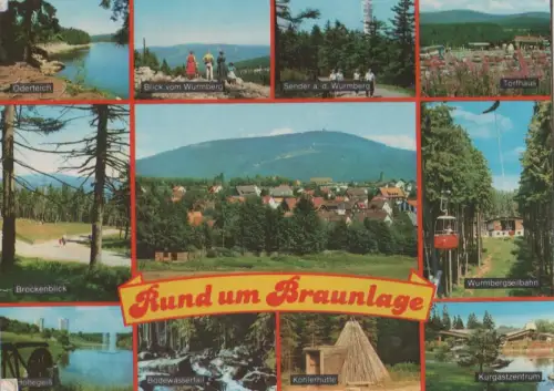 Braunlage - Umgebung, z.B. Wurmbergseilbahn - 1992