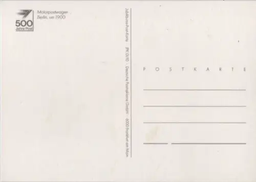 Motorpostwagen Berlin