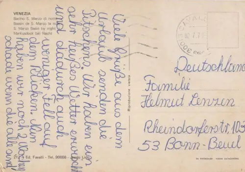 Italien - Venedig - Italien - abends