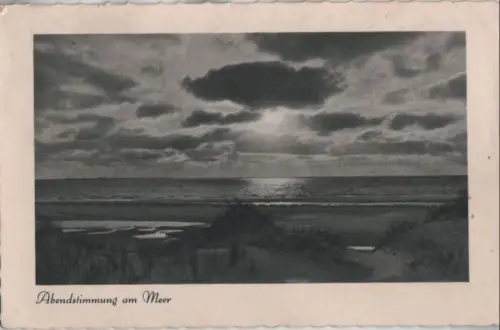 Abendstimmung am Meer - 1957