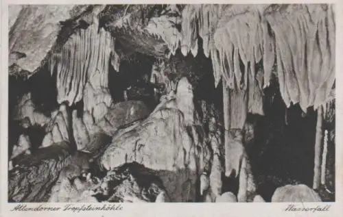 Attendorn - Wasserfall - 1950