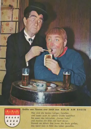 Köln - Tünnes und Schäl - ca. 1980