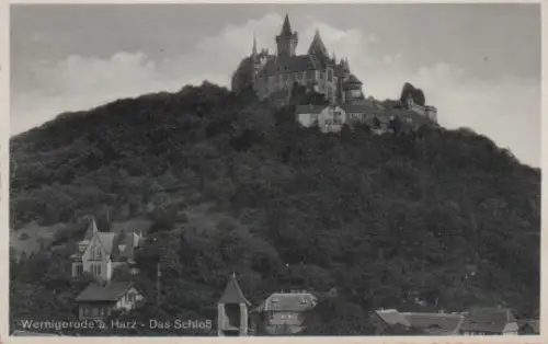 Wernigerode Harz - Schloß - ca. 1955
