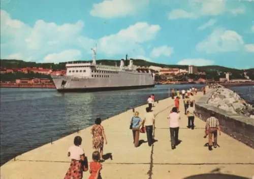 Sassnitz - Eisenbahnfährschiff Rügen