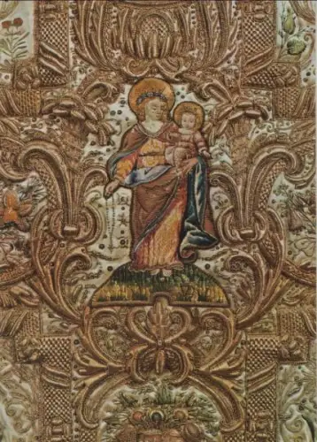 Schweiz - Schweiz - Einsiedeln - Stiftskirche, Madonna - ca. 1985