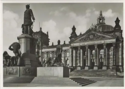 Berlin-Tiergarten, Reichstag - [REPRO aus ca. 1925] - ca. 1995