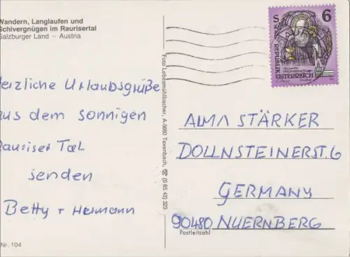 Österreich - Rauris - Österreich - 5 Winterbilder