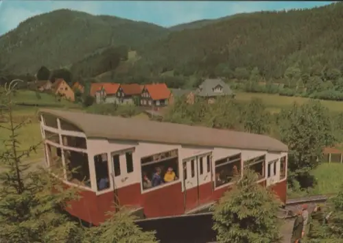 Oberweißbach - Bergbahn an Talstation - 1977
