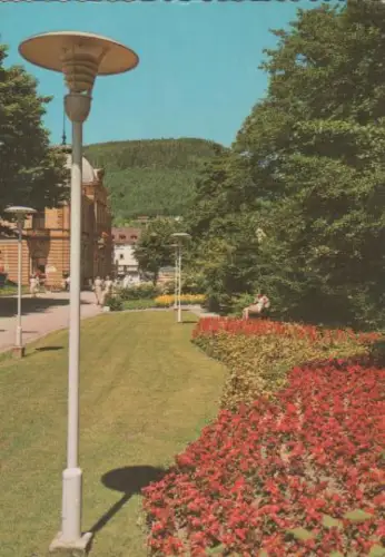 Bad Wildbad - Eingang Kuranlagen - 1978