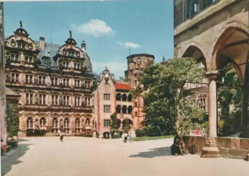 Heidelberg - Schloßhof - 1961