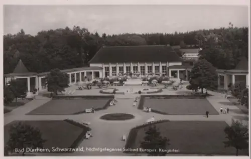 Bad Dürrheim - Kurgarten - ca. 1960