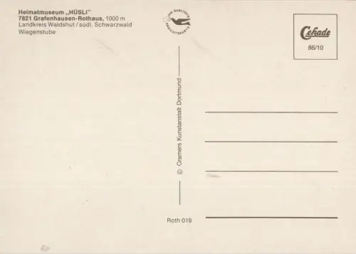 Grafenhausen - Rothaus - Heimatmuseum Hüsli