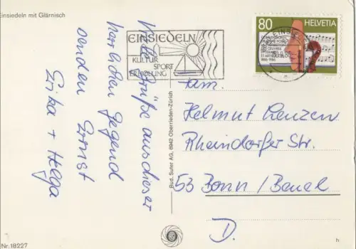 Schweiz - Einsiedeln - Schweiz - von oben