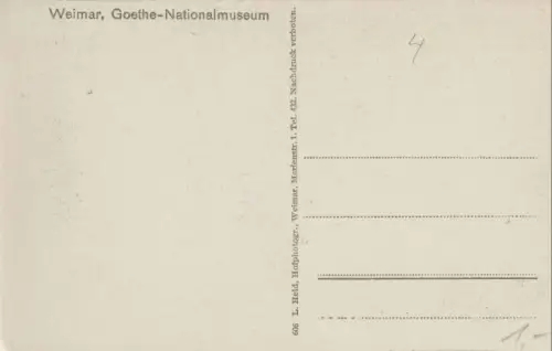 Weimar - Goethe-National-Museum