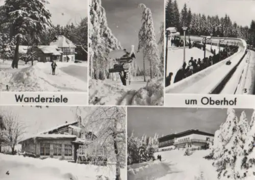 Wanderziele um Oberhof - 1981