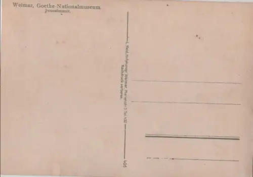 Weimar - Goethe-Nationalmuseum