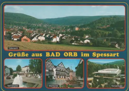 Bad Orb u.a. Teilansicht - ca. 1985