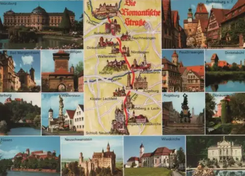 Romantische Straße - u.a. Feuchtwangen - ca. 1985