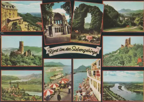 Siebengebirge - mit 10 Bildern - ca. 1970