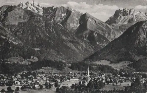 Oberstdorf - mit Krottenspitzen - 1956