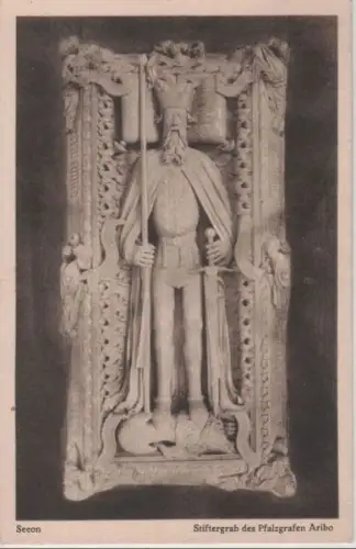 Seeon-Seebruck - Stiftergrab des Üfalzgrafen Aribo - ca. 1930