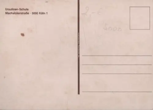 Köln - Ursulinen-Schule