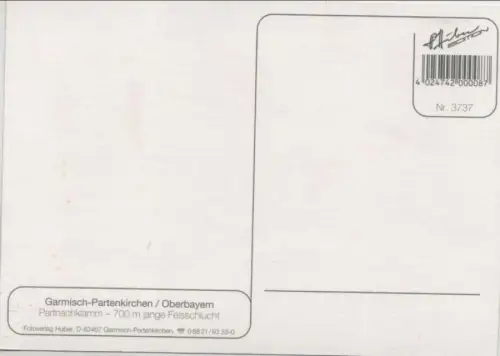 Garmisch-Partenkirchen - Partnachklamm